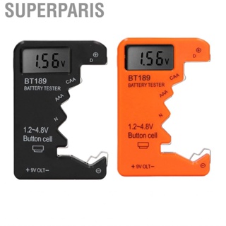 Superparis Checker Sensitive Lightweight Batteries Liife LCD Screen Durable for C AA AAA N 6F22