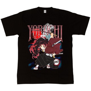 อ่อนนุ่ม 6 Yoriichi TSUGIKUNI เสื้อยืด ลาย DEMON SLAYER