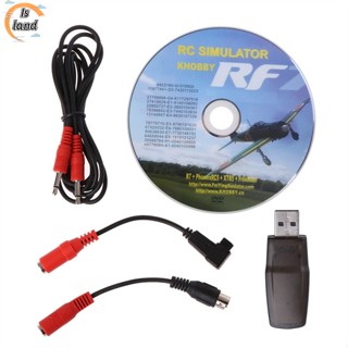 【IS】ตัวจําลอง 22 In 1 RC USB พร้อมสายเคเบิล สําหรับรถแข่ง G7 Phoenix 5.0 Aerofly Xtr Vrc Fpv