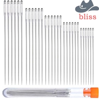 Bliss เข็มถักนิตติ้ง ขนาดใหญ่ กันสนิม สําหรับเย็บปักถักร้อย 15 25 ชิ้น