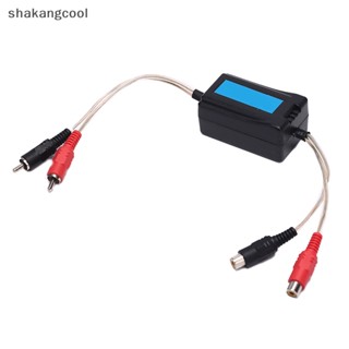 Shakangcool HKATOPS แจ็คกรองเสียงสเตอริโอ RCA 3.5 มม. SGL