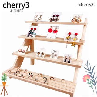 Cherry3 ชั้นวางของไม้ แบบยกสูง 4 ชั้น สําหรับวางต้นไม้ ในฟาร์มเฮาส์