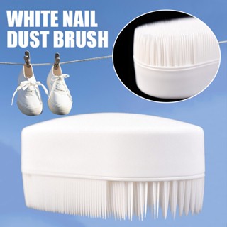 New 1pc Nail Cleaning Brush Soft Nail Dust Powder Brush Scrubbing Shoes Brush