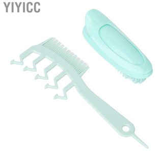 Yiyicc Hair Styling Seam Comb  Massaging Distribution Detangling V Shaped for Daily Life