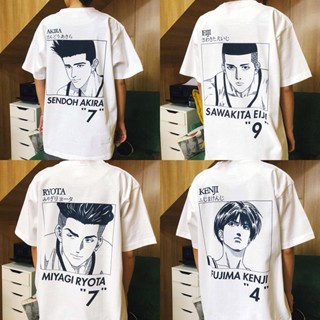 เสื้อยืดแขนสั้น พิมพ์ลาย Slam Dunk Sakuragi Sendo Avatar สําหรับผู้ชาย