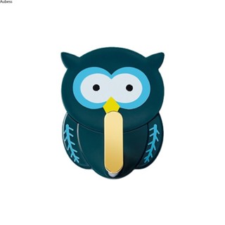 Aubess Aubess Aubess Owl Cartoon ไม้แขวนเก็บของในครัวเรือน