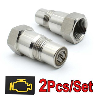 Oxygen Sensor Adapters Parts 2pcs Eliminator Filter O2 CEL Replacement Accessory Practical