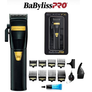 Babyliss PRO ปัตตาเลี่ยนตัดผมไร้สาย โลหะ รูปโครงกระดูก สีดํา สีทอง FX787BN FX