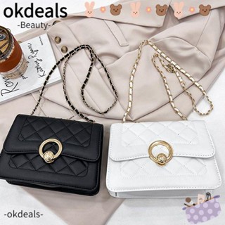 Okdeals กระเป๋าสะพายข้าง ขนาดใหญ่ จุของได้เยอะ หรูหรา สําหรับเดินทาง