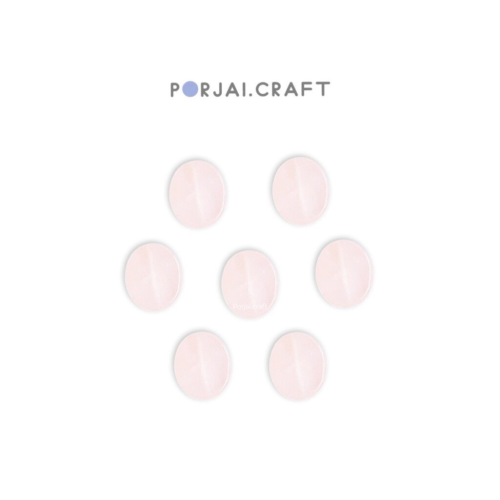 Rose Quartz Beads ลูกปัดโรสควอตซ์ 14mm