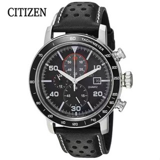 Citizen นาฬิกาข้อมือควอตซ์แฟชั่น สายแสตนเลส กันน้ํา อเนกประสงค์ หรูหรา สําหรับบุรุษ