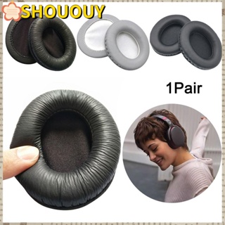 Shououy แผ่นครอบหูฟัง หนังนิ่ม ตัดเสียงรบกวน แบบเปลี่ยน อุปกรณ์เสริม สําหรับ Sennheiser HD202 II HD437 447 457 497 212