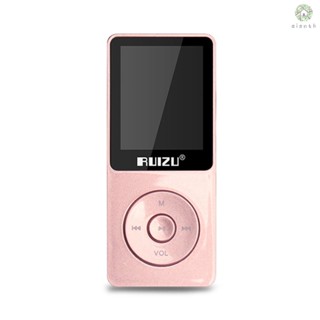 [DZ]RUIZU X02 เครื่องเล่น MP3 MP4 8GB 1.8 นิ้ว HiFi คุณภาพเสียงไม่หาย การ์ด TF วิทยุ FM บันทึก E-book ปฏิทิน เวลา