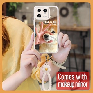 tulip Makeup mirror Phone Case For Xiaomi 13 Full edging trend Soft case interest dustproof Raised lens Heat dissipation