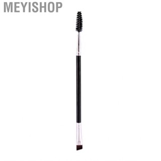 Meyishop Angled Eyebrow Brush  Soft Makeup Cosmetic Tool Elastic Portable for Traveling