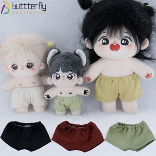 Buttterfly กางเกงขาสั้นลําลอง ผ้าฝ้าย 10 ซม. หลากสี สําหรับตุ๊กตา 1/11 1/12 OB11