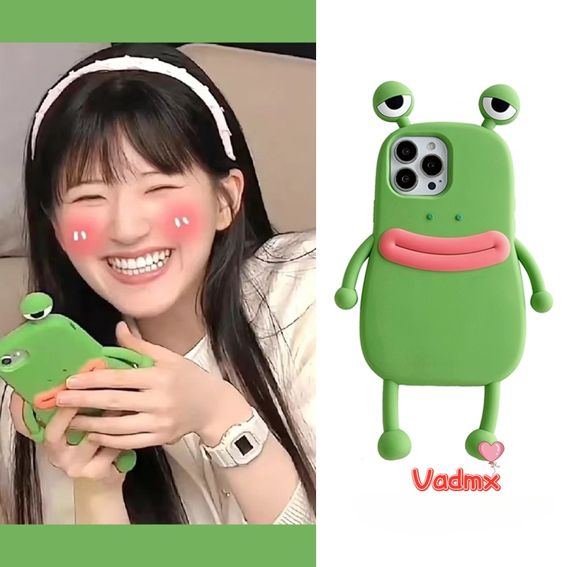 เคสโทรศัพท์มือถือ ซิลิโคน กันกระแทก ลายการ์ตูนกบตลกน่ารัก สําหรับ Vivo Y02 Y02T Y02A Y77 Y77E Y22 Y22S Y16 4G Y35 2022 4G Y17 Y15 Y12 Y11 S1 Pro Y9S Y7S