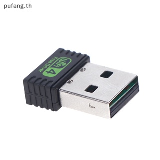 Pufang อะแดปเตอร์รับสัญญาณเครือข่าย Wifi ไร้สาย USB 802.11N MT7601 150Mbps สําหรับเดสก์ท็อป แล็ปท็อป TH