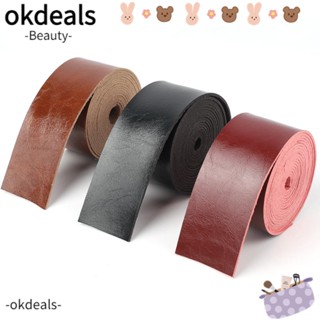 Okdeals สายนาฬิกาข้อมือหนัง แฟชั่น สําหรับงานฝีมือ DIY