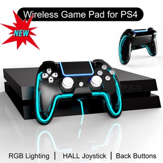 จอยสติ๊กบลูทูธไร้สาย ความจุสูง สําหรับ PS4 RGB Sony PlayStation 4 Android Phone IOS13.0