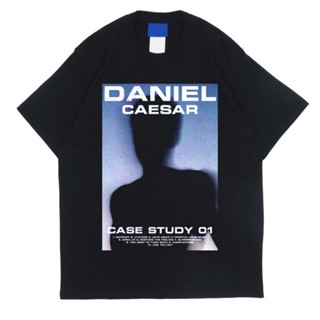 ไฟ! เสื้อยืด ผ้าฝ้าย พิมพ์ลาย Daniel Caesar Combed by Don Juanism สําหรับผู้ชาย