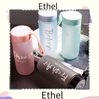 Ethel1 ขวดน้ําดื่มพลาสติก แบบพกพา 600 มล.