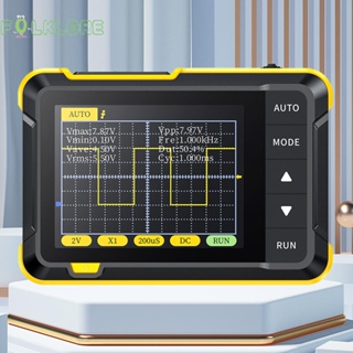 ❉ Folklore ออสซิลโลสโคป แบบมือถือ 200KHz แบนด์วิดท์ 800VPP 1000mAh ขนาดเล็ก