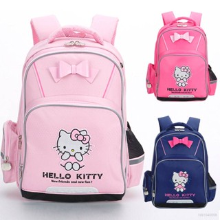 Sq3 Sanrio กระเป๋าเป้สะพายหลัง ลายการ์ตูน Hello Kitty ความจุขนาดใหญ่ อเนกประสงค์ สําหรับเด็กนักเรียน 3-6 ถุง