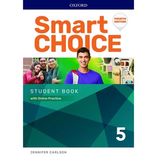 Bundanjai (หนังสือ) Smart Choice 4th ED 5 : Student Book with Online Practice (P)