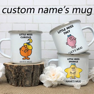 Little MISS MR MEN แก้วมัก ลายการ์ตูนตลก สไตล์วินเทจ สําหรับใส่เครื่องดื่ม ชา กาแฟ ขนมหวาน นม อาหารเช้า ของขวัญที่ดีที่สุด