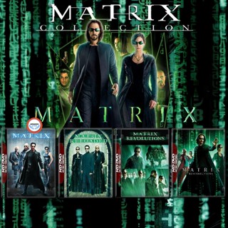 ใหม่! บลูเรย์หนัง The Matrix เดอะ เมทริคซ์ 1-4 Bluray หนังใหม่ มาสเตอร์ เสียงไทย (เสียง ไทย/อังกฤษ ซับ ไทย/อังกฤษ) Blura