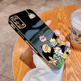 เคสโทรศัพท์มือถือแบบนิ่ม TPU กันกระแทก ลายตุ๊กตา Baokemeng หรูหรา สําหรับ Realme 3 5 6 7 Pro 5i 5S 6i 7i