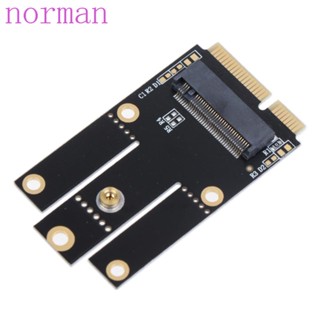 Norman อะแดปเตอร์การ์ดเครือข่ายไร้สาย M.2 Ngff Wifi A+E Key สําหรับโน้ตบุ๊ก เป็น Mini Mini Pcie M2 Ngff Key A+E Change-Over M.2 Ngff Wifi