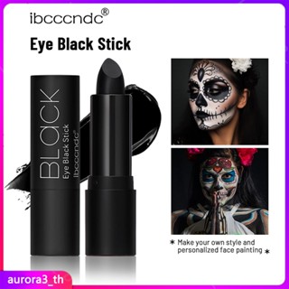 【ในการจัดส่ง】ฮาโลวีน Ibcccndc Eye Black Stick ลิปสติกสีดำลิปบาล์มแต่งหน้าฮาโลวีนแต่งหน้าสวมบทบาทน่ากลัวแต่งหน้าสร้างสรรค์