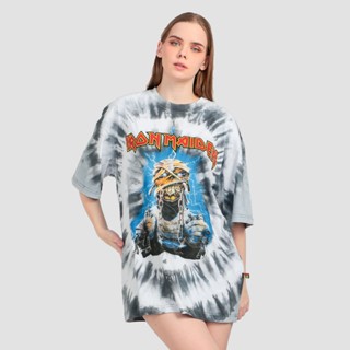 เสื้อยืด ขนาดใหญ่ พิมพ์ลาย Iron Maiden Mc.F Supply co