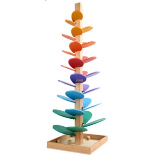 ของเล่นไม้ Montessori สีรุ้ง เพื่อการศึกษา สําหรับเด็กก่อนวัยเรียน