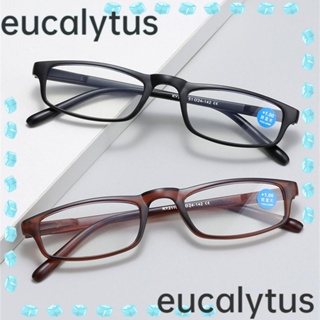 Eucalytus1 แว่นตาอ่านหนังสือ แบบใส เบาพิเศษ ป้องกันแสงสีฟ้า