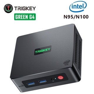 Beelink TRIGKEY คอมพิวเตอร์ ขนาดเล็ก N95 5 BT4.2 N100/5800H DDR4 16GB SSD 500GB 6 BT5.2 Windows 11 PRO จอแสดงผลคู่ VS MINIS12 SER5