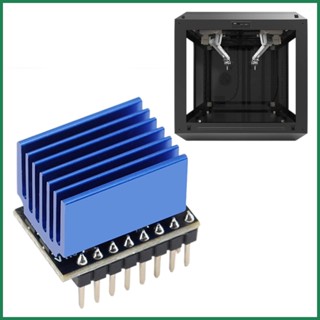 Tmc5160 โมดูลไดรเวอร์สเต็ปมอเตอร์ เสียงเงียบ TMC5160 พร้อมฮีทซิงค์ 60V