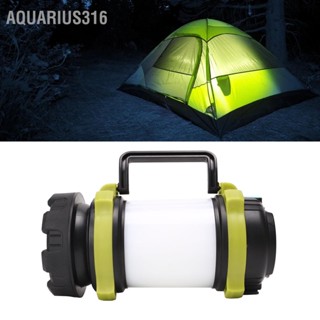 Aquarius316 Camping Lamp Lantern ไฟฉุกเฉินไฟฉาย Super Bright USB ชาร์จ 3500mAh สำหรับการเดินป่ากลางแจ้ง