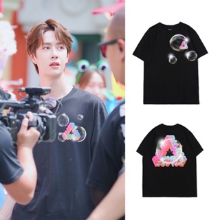 2023 ขายร้อนในฤดูร้อน Preorder💚 เสื้อ paIace สกรีนชมพู wangyibo หวังอี้ป๋อ