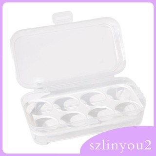 [szlinyou2] กล่องเก็บไข่ สําหรับตู้เย็น บาร์บีคิว