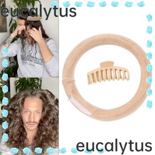 Eucalytus1 ก้านดัดผม ไร้ความร้อน DIY เครื่องมือจัดแต่งทรงผม คลื่น อดีต คนขี้เกียจ ดัดผม