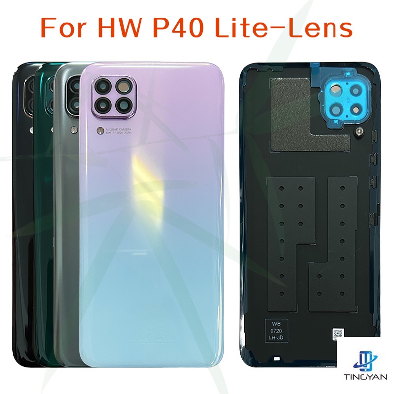 ใหม่ เคสแบตเตอรี่ด้านหลัง พร้อมเลนส์กล้อง สําหรับ Huawei P40 lite Nova 7i 6SE JNY-L21 JNY-L22