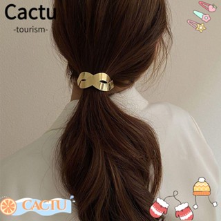 Cactu ที่คาดผมแฟชั่น ยืดหยุ่น แฮนด์เมด เครื่องประดับผม