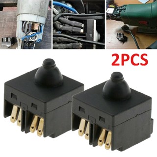 New 2pcs Replacement Push Button Switch For Angle Grinder 100 Polisher 2.5*2.5cm