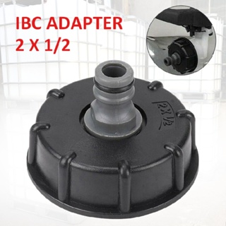 1pc New 1/2 IBC Tank Adapter With Tap Spout S60x6 For Garden Hose Connection