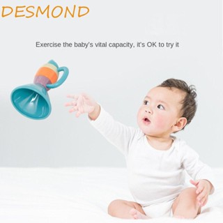 Desmond เครื่องดนตรีนกหวีดอัจฉริยะ ฝึกช่องปาก สําหรับเด็ก 3-6 ปี สีฟ้า