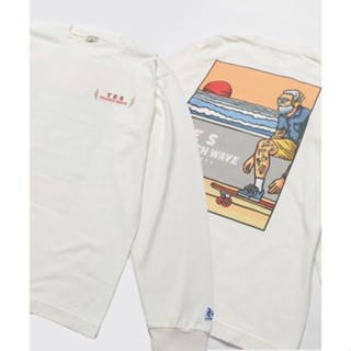 เสื้อยืดแขนยาว พิมพ์ลาย The Endless Summer HURRICANE SURFER แฟชั่นฤดูร้อน สําหรับผู้ชาย และผู้หญิง