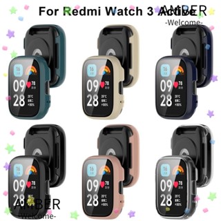 AMBER เคสป้องกันหน้าจอ แบบแข็ง สําหรับ Redmi Watch 3 Active